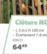 Clôture NC 838223