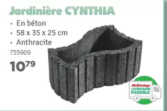 Jardinière CYNTHIA 755909