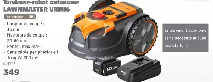 De - Tondeuse-robot autonome VRM16