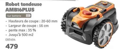 De - Robot tondeuse AMB16PLUS