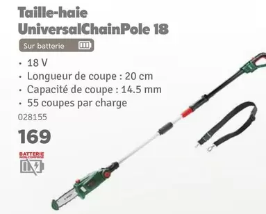 Bosch - Taille-haie UniversalChainPole 18