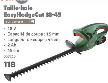Bosch - EasyHedgeCut 18-45