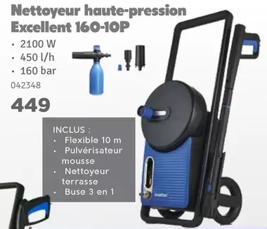 Bar - Nettoyeur haute-pression Excellent 160-10P