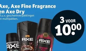 Fine Fragrance en Axe Dry