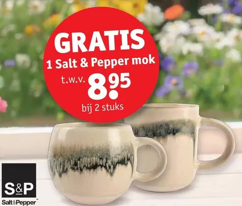 Salt & Pepper mok