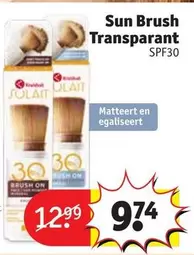 Sun Brush Transparent SPF30