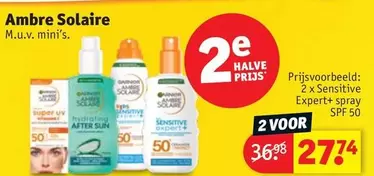 After - Ambre Solaire Expert+ spray SPF 50