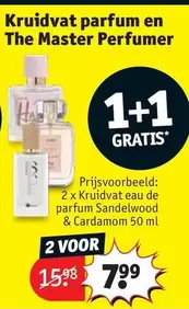 De - Kruidvat eau de parfum Sandelwood & Cardamom 50 ml