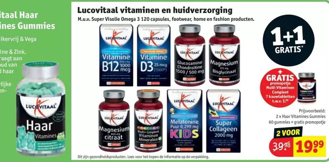 De - Lucovitaal vitaminen en huidverzorging