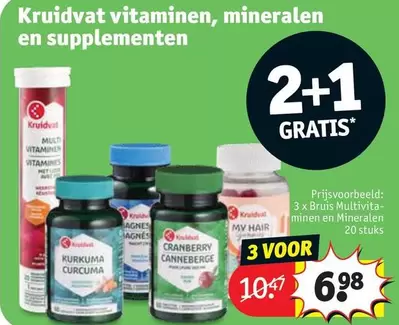 Kruidvat vitaminen, mineralen en supplementen