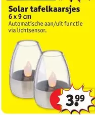 Solar tafelkaarsjes