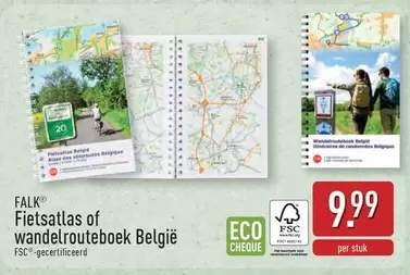Fietsatlas of wandelrouteboek België