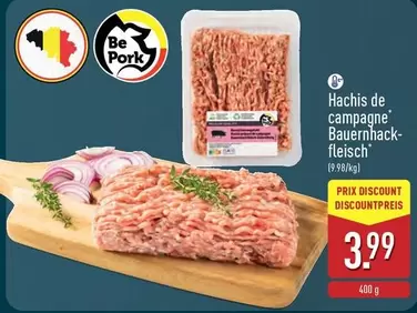 Be - Hachis de campagne / Bauernhackfleisch
