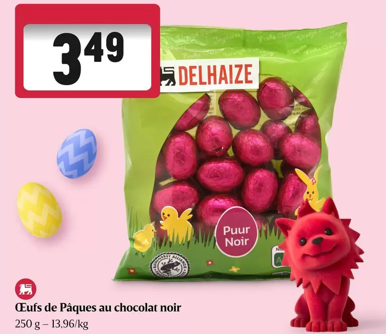 De - Œufs de Pâques au chocolat noir