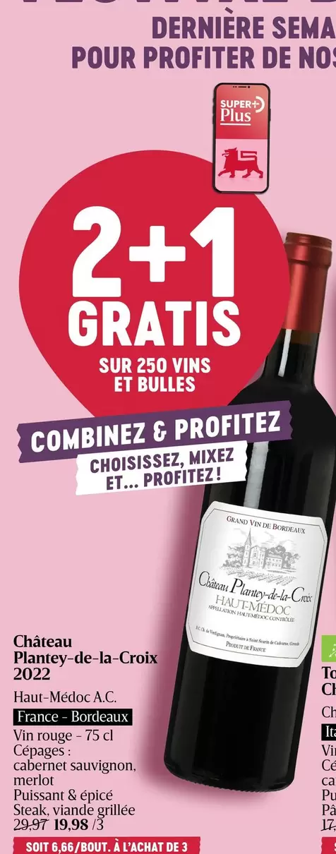 De - Château Planey-de-la-Croix 2022 Haut Médoc A.C.