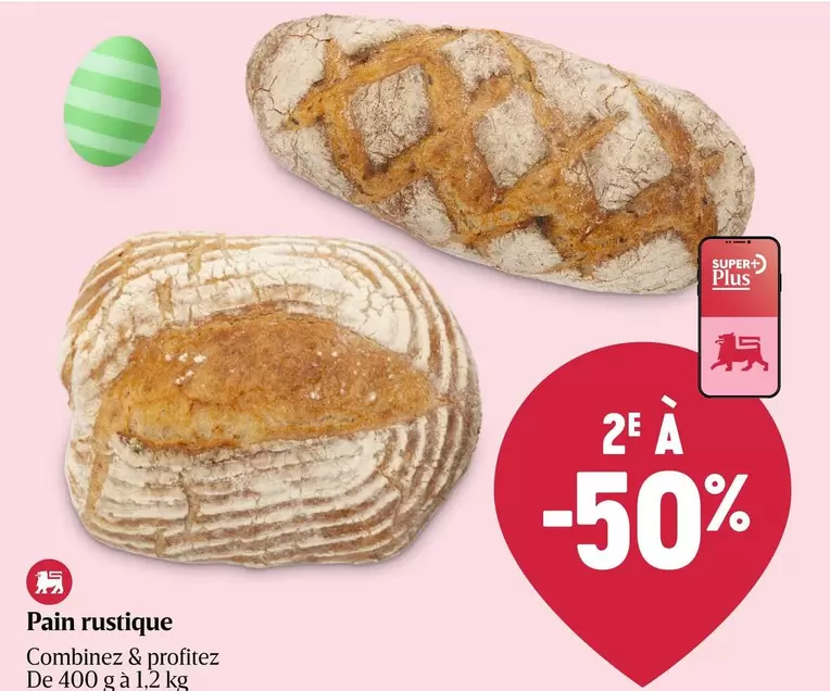 Casino - Pain rustique