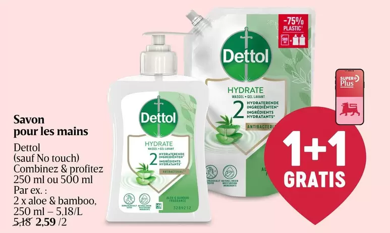 Dettol - Savon pour les mains