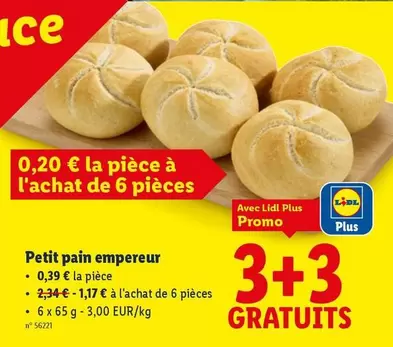 De - Petit pain empereur