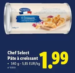 De - Pâte à croissant