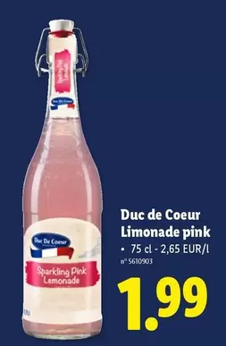 De - Limonade pink