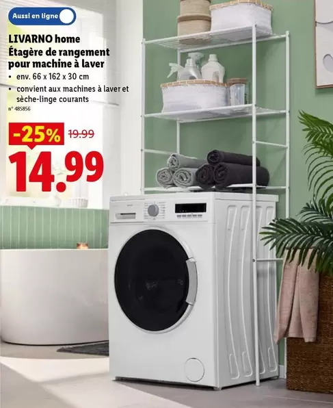 De - Étagère de rangement pour machine à laver