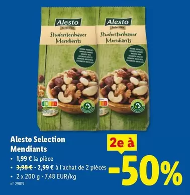 De - Studentenhaver Mendiants