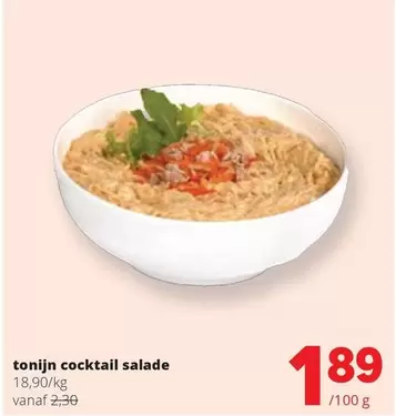 Tonijn Cocktail Salade