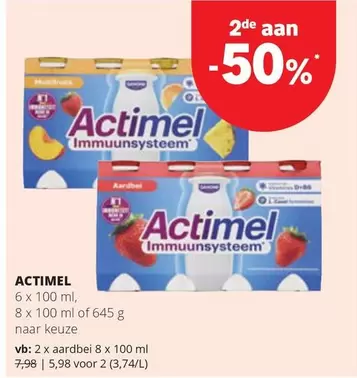 Actimel Immuunsysteem