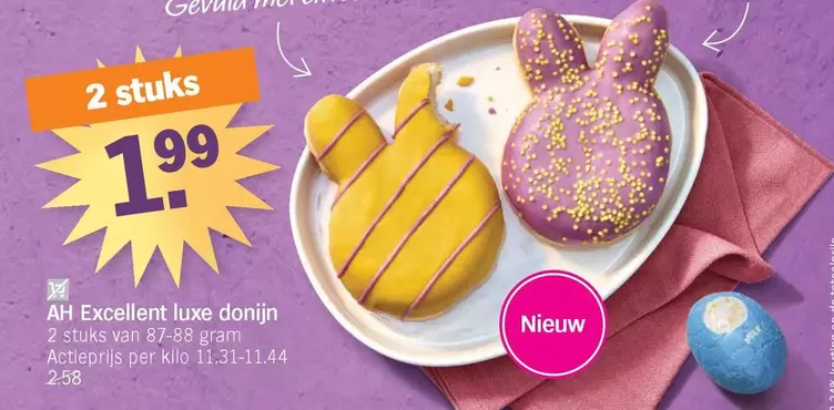 AH Excellent luxe donijn