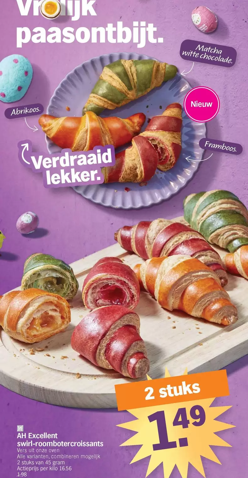 Paasontbijt croissants