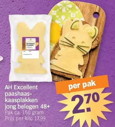 Paashaas-kaasplakken jong belegen 48+