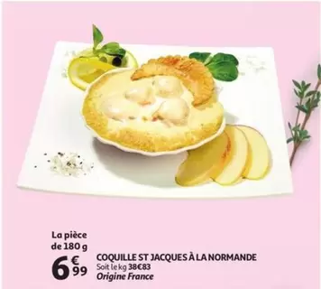 De - COQUILLE ST JACQUES À LA NORMANDIE