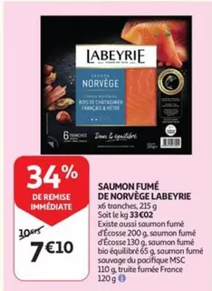 De - SAUMON FUMÉ DE NORVÈGE