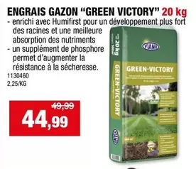 De - ENGRAIS GAZON "GREEN VICTORY"