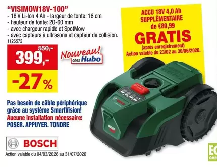 Bosch - VISIMOW18V-100