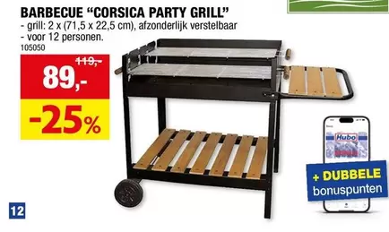 BARBECUE "CORSICA PARTY GRILL"