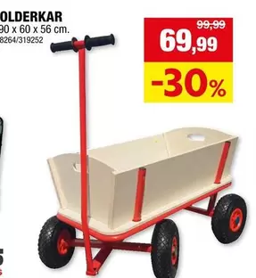 HOLDERKAR 90 x 60 x 56 cm. 8264/319252