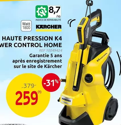 De - HAUTE PRESSION K4 WER CONTROL HOME