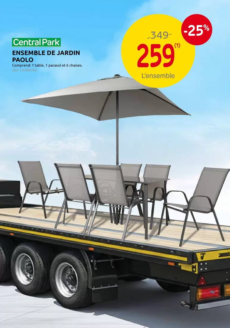 Park - ENSEMBLE DE JARDIN PAOLO