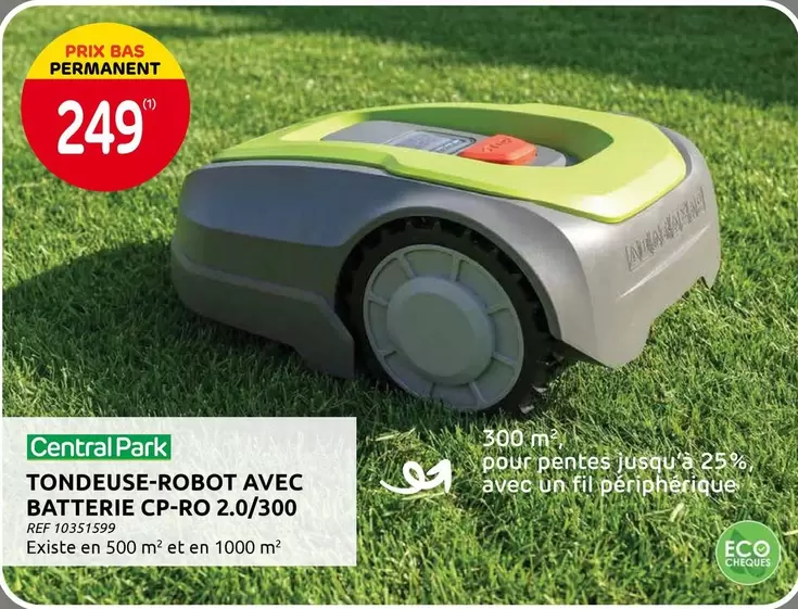 Park - TONDEUSE-ROBOT AVEC BATTERIE CP-RO 2.0/300