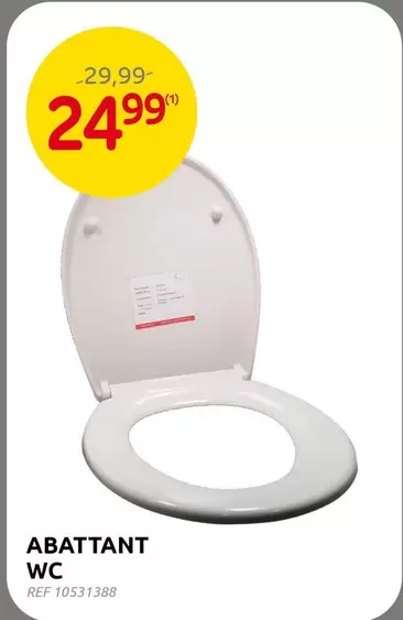 ABATTANT WC