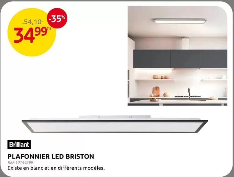 PLAFONNIER LED BRISTON REF 10144299