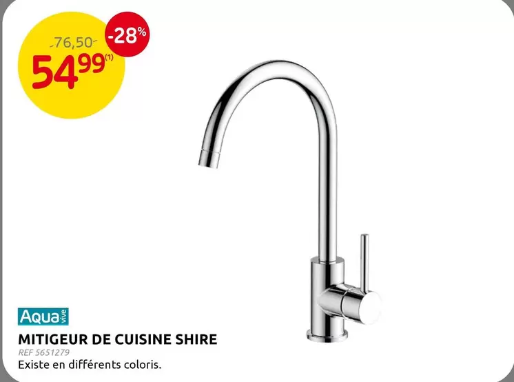 De - MITIGEUR DE CUISINE SHIRE