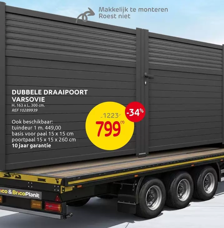 DUBBELE DRAAIPOORT VARSOVIE