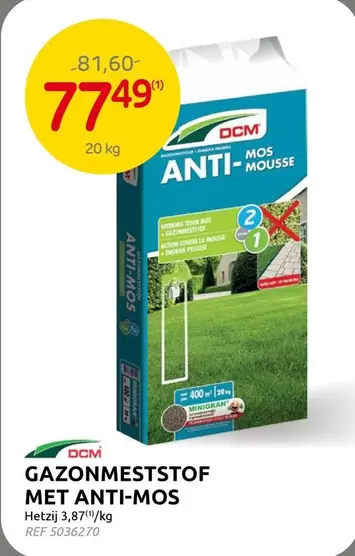 GAZONMESTSTOF MET ANTI-MOS REF 5036270