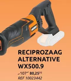 RECIPROZAAG ALTERNATIVE WX500.9