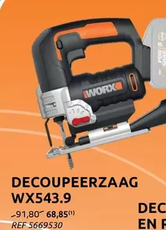 DECOUPEERZAAG WX543.9