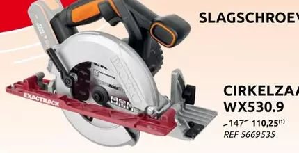 CIRKELZAAG WX530.9