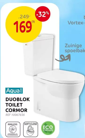 DUOBLOK TOILET CORMOR REF 10067656