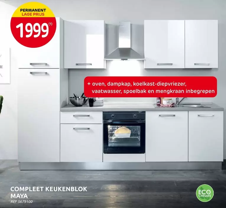 COMPLEET KEUKENBLOK MAYA